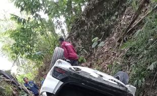 Kecelakaan Honda Mobilio Terjun ke Jurang di Cepogo Boyolali, 1 Orang Meninggal