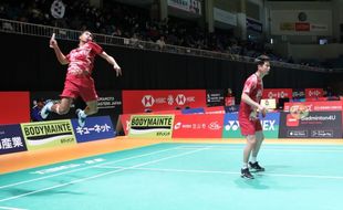 Lolos ke 16 Besar Kumamoto Masters Japan 2023, Ini Komentar Kevin/Rahmat