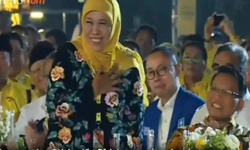 Ketum Golkar: Khofifah Bertugas Menangkan Prabowo-Gibran di Jatim