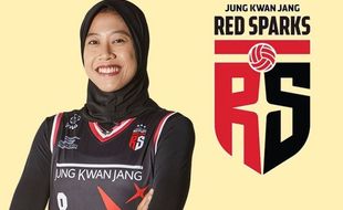 Red Sparks Hajar GS Caltek, Daftar Klasemen dan Posisi Top Skor Megawati