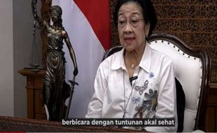 Mengungkap Makna Simbol Patung Dewi Keadilan di Balik Pidato Megawati