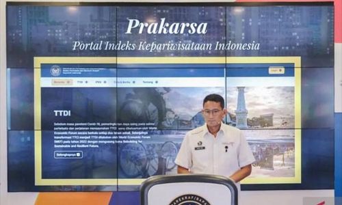 Menteri Parekraf Sebut Tarif Pesawat Jadi Tantangan Pariwisata saat Musim Libur