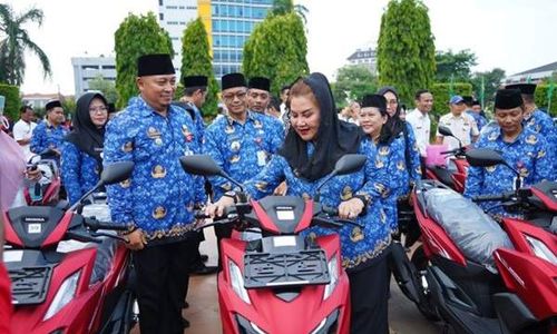 Hari Kopri, Pemkot Semarang Beri Motor Dinas ke 177 Lurah