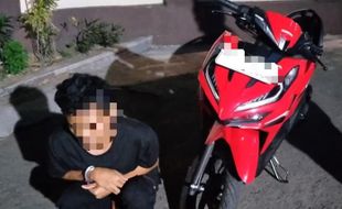 Curi Motor di Cepogo Boyolali, Warga Semarang Kini Jadi Tahanan Polisi