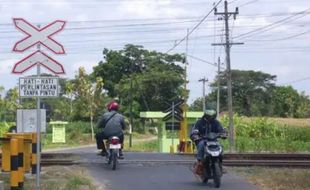 Awas! Ada 13 Perlintasan KA Liar di Soloraya: 12 di Wonogiri, 1 di Klaten