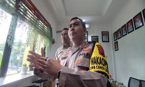 Ugal-ugalan di Jalan, Polisi Gadungan di Semarang Disuruh Push Up