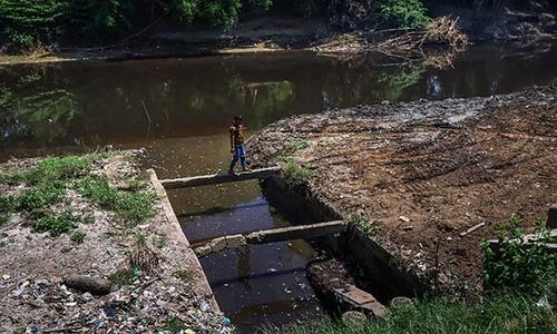 Bengawan Solo Kembali Tercemar, IPA Semanggi Sempat Berhenti Operasi