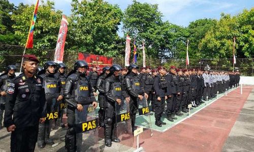 ASN Kemenkum HAM Soloraya Gelar Apel dan Ikrar Netralitas di LP Sragen