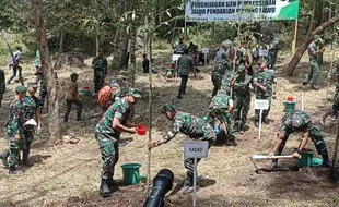 KSAD Jenderal TNI Maruli Simanjuntak Pimpin Penghijauan Gunung Lawu