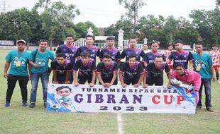 16 Klub Sepak Bola Ramaikan Turnamen Gibran Cup 2023 di Karangasem Solo