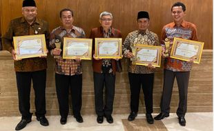 Mantap! 5 Badan Publik di Wonogiri Raih Predikat Informatif KIP Award Jateng