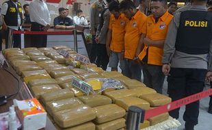 Polda Aceh Gagalkan Peredaran Narkoba Jaringan Malaysia, Sita 20 Kg Sabu-sabu