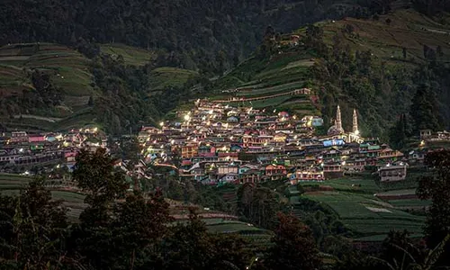 Potret Keindahan Kampung Wisata Nepal Van Java, Dusun Tertinggi di Magelang