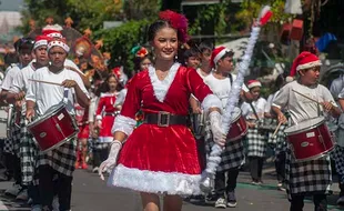 Semarak Salatiga Christmas Parade, Sambut Suka Cita Natal 2023