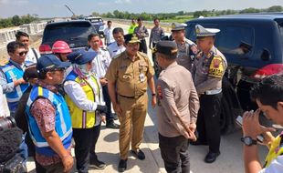 Dibuka 22 Desember, Pj Gubernur Jateng Cek Kesiapan Tol Fungsional Solo-Jogja