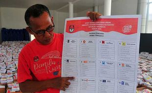 KPU Kudus Temukan 4.222 Lembar Surat Suara Pemilu 2024 Rusak