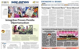 Solopos Hari Ini : Integritas Proses Pemilu Dipertanyakan