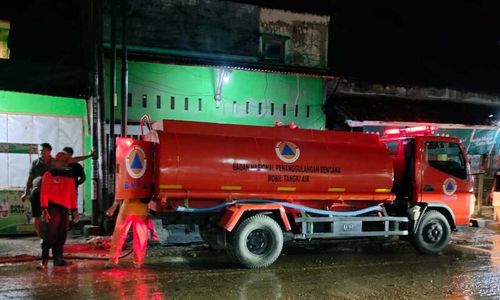 Dampak Banjir Bandang di Sukolilo Pati, 4 Rumah dan Sejumlah Ruko Tergenang