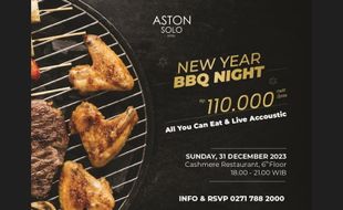 Sambut Pergantian Tahun dengan All You Can Eat BBQ di Aston Solo Hotel 