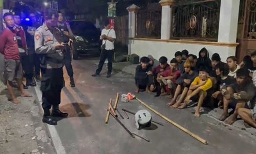 Bentrokan di Banjarsari Solo Ternyata Permasalahkan Atribut Kelompok Pendekar