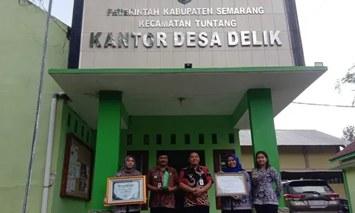 Hebat! Desa Delik Tuntang Semarang Raih Penghargaan 10 Desa Cantik dari BPS