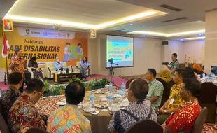 Hari Disabilitas Internasional, Dinsos Gelar Lomba Yel-Yel Komunitas Difabel