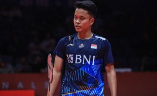 Menang Dua Kali Kalah Sekali, Ginting Tersingkir dari World Tour Finals 2023