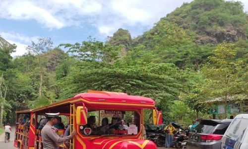 Membahayakan, Polres Trenggalek Larang Kereta Kelinci Beroperasi di Jalan Raya