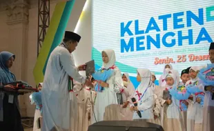 Dihadiri 2 Youtuber, Wisuda 3.120 Santri Penghafal Al-Qur’an di Klaten Meriah