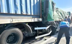 Truk Tabrak Truk di Tol Boyolali, 1 Orang Luka Berat Akhirnya Meninggal