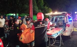 Motor Pasutri Disenggol Truk di Pilangsari Sragen, 1 Orang Meninggal