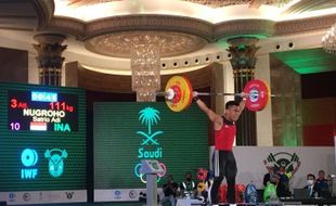 Lifter Satrio Adi Nugroho Sumbang 3 Perak di Ajang IWF Grand Prix II Qatar