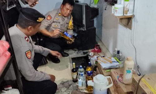 Gerebek Warung di Tulung Klaten, Polisi Temukan Bunker Khusus Penyimpanan Miras