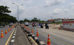 Dibuka selama Libur Nataru, Ini Lokasi Pintu Masuk Tol Fungsional Solo-Jogja