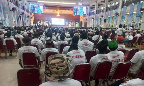 Ratusan Eks Aparatur Desa Ngumpul di Klaten, Bertekad Menangkan Prabowo-Gibran