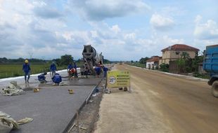 Dibuka saat Nataru, Persiapan Jalur Tol Solo-Jogja sampai Klaten Capai 70%