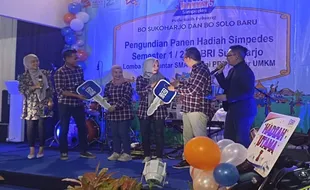 BRI Sukoharjo Undi Hadiah Simpedes, dari Mesin Cuci hingga Mobil Honda BRV