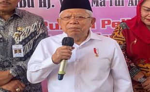 Kunjungi Semarang, Ma'ruf Amin Ingatkan Jangan Ada Wapres Rasa Presiden