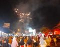 Pesta Kembang Api Warnai Car Free Night Kartasura di Malam Tahun Baru