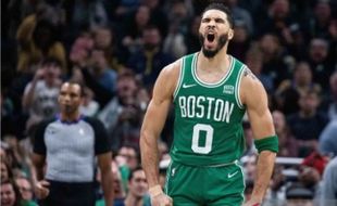 Jayson Tatum Aktor Kemenangan Celtics atas Hornets