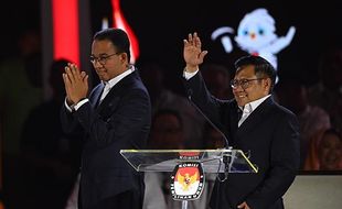 Real Count Pilpres 2024: Anies-Cak Imin Jadi Juru Kunci di Soloraya