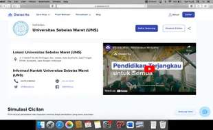 Tercatat di Situs Resmi, UNS Bantah Kerja Sama dengan DanaCita untuk Bayar UKT