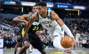 Giannis Sumbang 48 Poin untuk Bucks Saat Kalahkan Mavericks