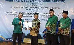 Umuka Tambah Prodi Baru Lagi, Pendidikan Bahasa Arab dan Kepelatihan Olahraga