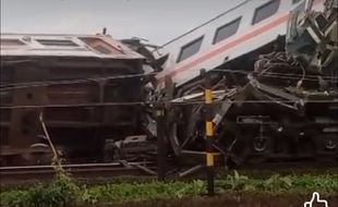 Kecelakaan KA Turangga vs Komuter Lokal Bandung Raya, Lokomotif Ringsek & 3 MD