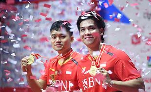 Tekuk Pasangan Denmark, Leo/Daniel Juara Ganda Putra Indonesia Masters 2024