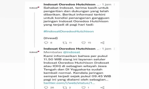 Warga Sukoharjo Keluhkan Susah Sinyal Indosat sejak Senin Pagi