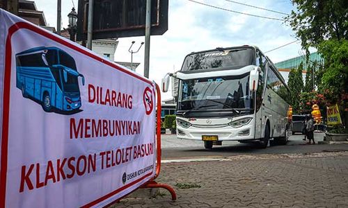 Ganggu Keselamatan Lalu Lintas, Dishub Solo Larang Bus Bunyikan Klakson Telolet