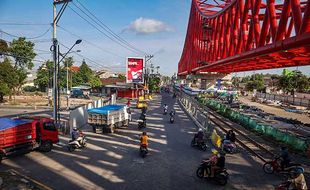 Simpang Joglo Ditutup Total 1 Mei, Satlantas dan Dishub Solo Matangkan MRLL