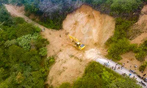 Longsor Susulan Timbun Jalan di Kerinci Jambi, Sejumlah Desa Terisolasi